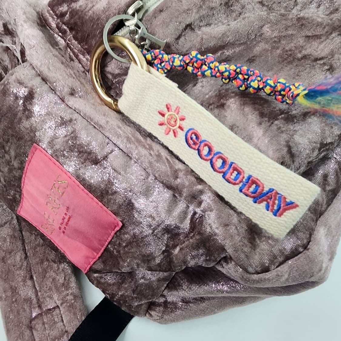 ENTRE REVES 벨벳 백팩 상품이미지7