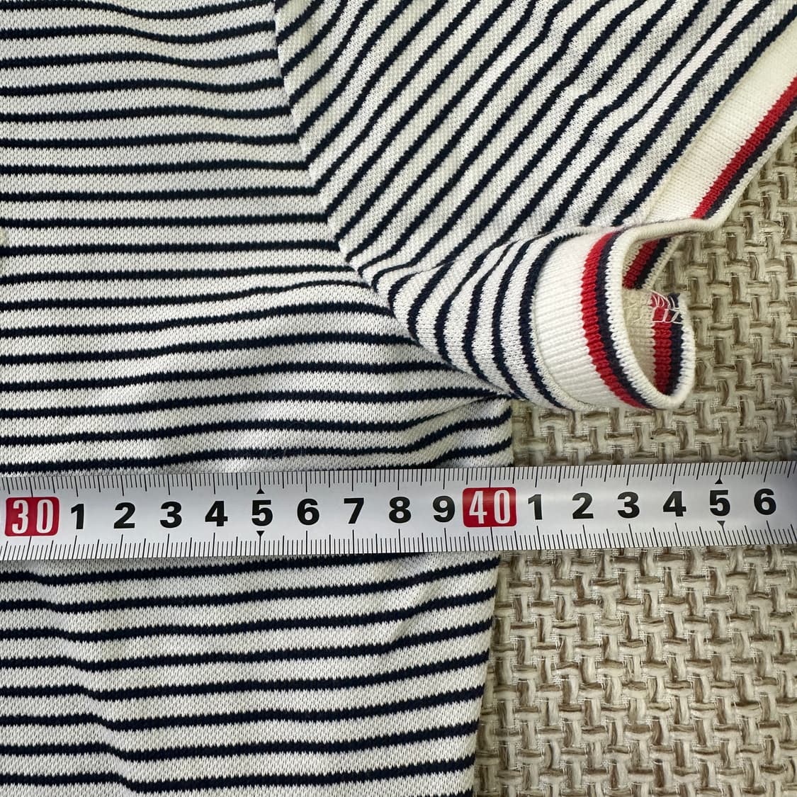 90 헤지스 스트라이프 반팔 티셔츠 0410D 상품이미지5