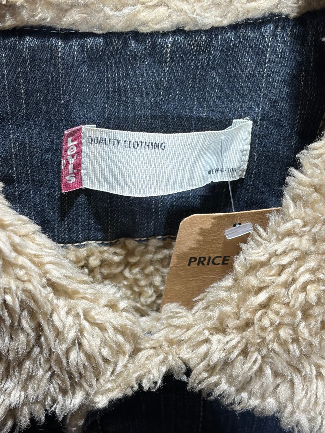 L 리바이스 워시드 쉐르파 투포켓 데님자켓 상품이미지5