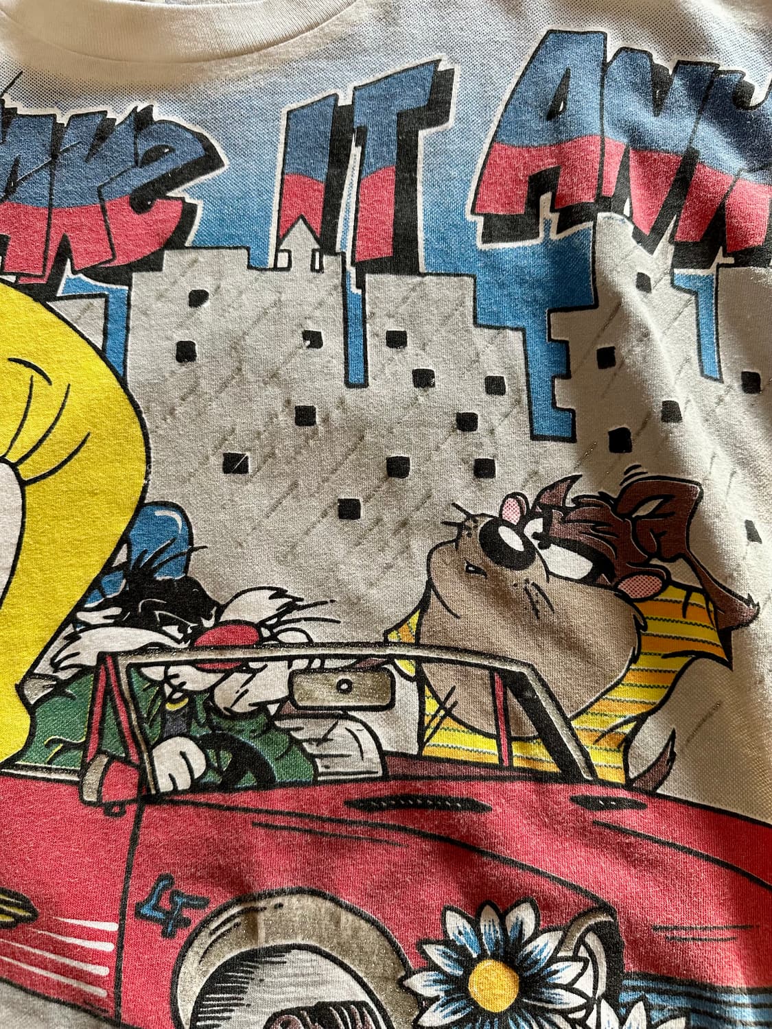 96s 루니툰즈 "I CAN'T TAKE IT ANYMORE" - XL 상품이미지3