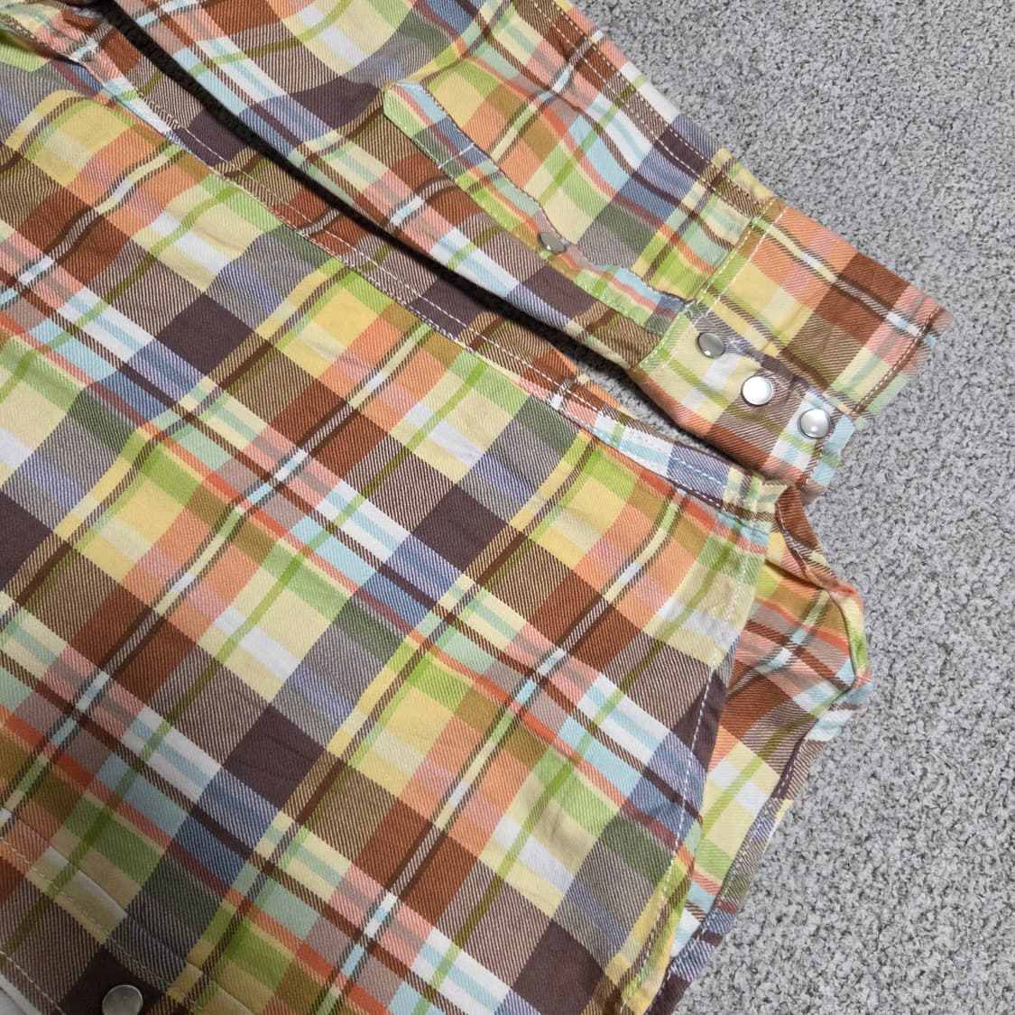 Wrangler 웨스턴 셔츠 M-슬림L(95-100) 상품이미지3