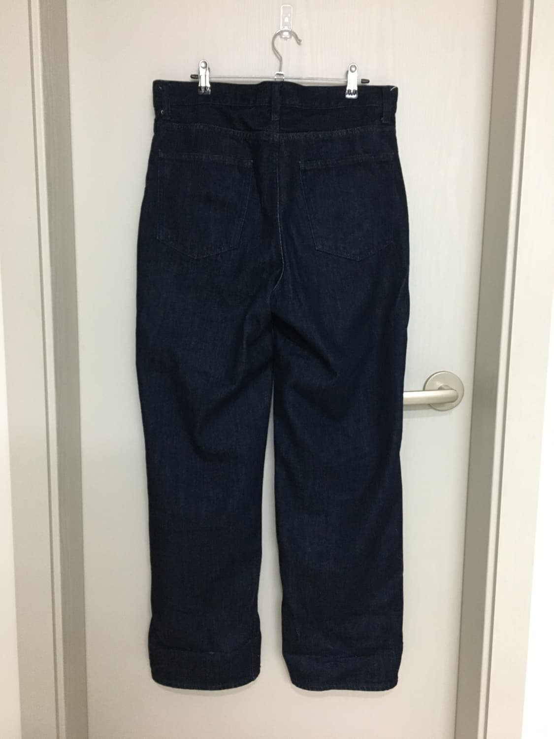 유니클로 와이드 스트레이트 진 30 size 상품이미지2