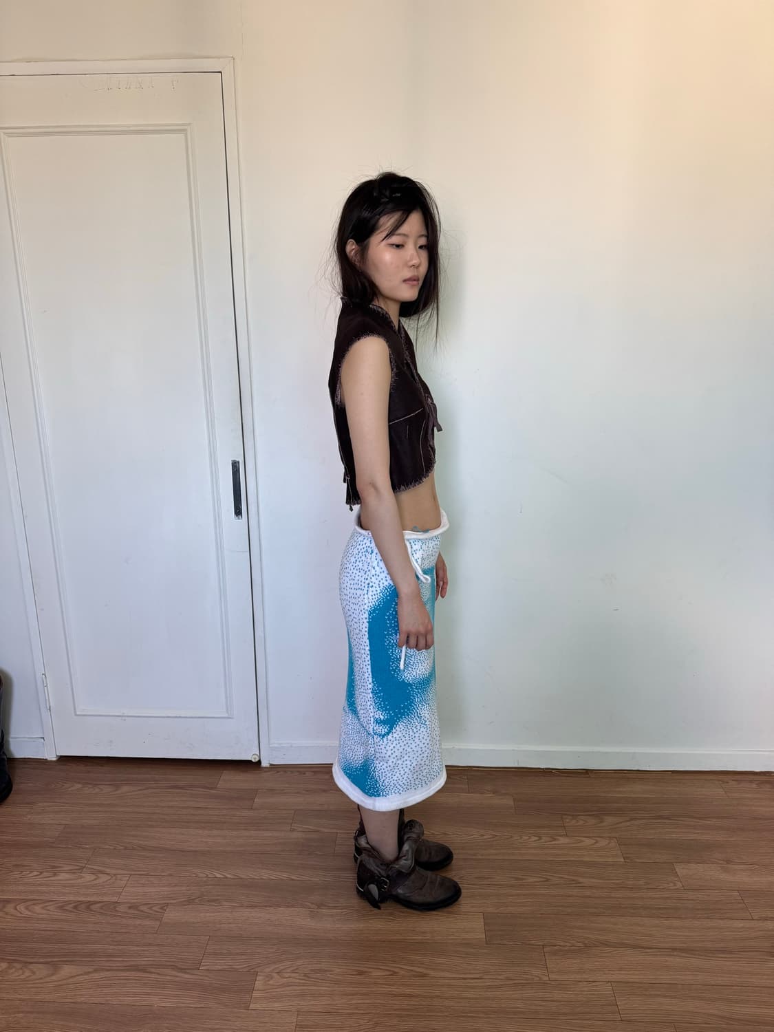 Cop Copine 스웨이드 베스트 상품이미지9