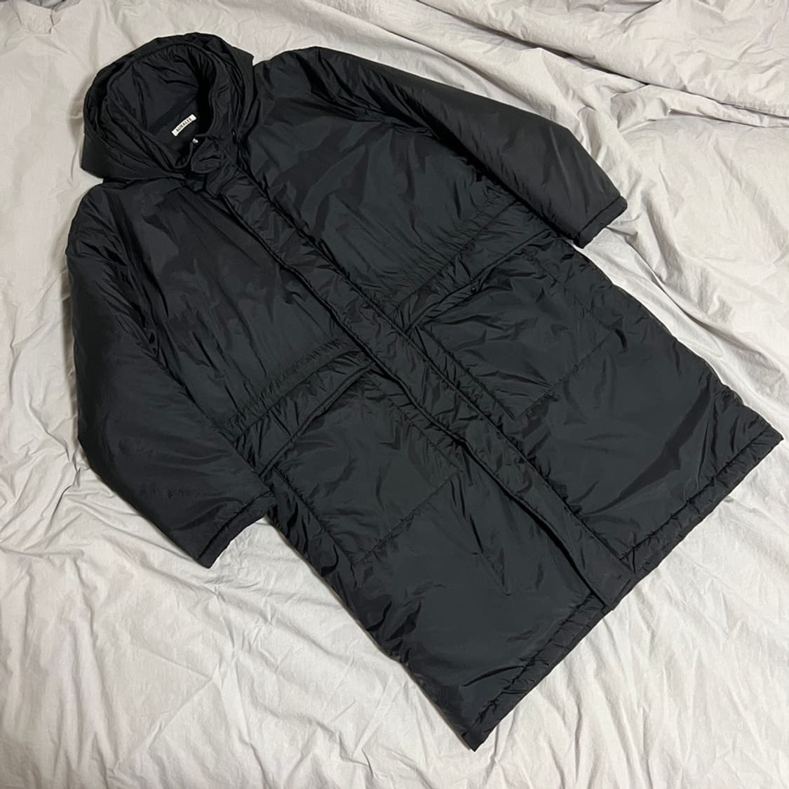 오라리 후드 패디드 코트 상품이미지1