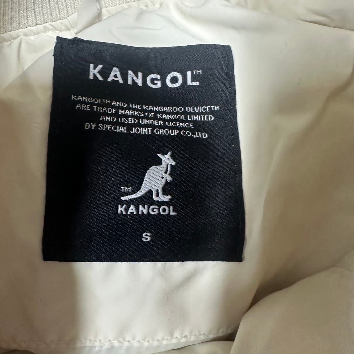 ✨ (바배) 캉골 아이보리 덕다운 패딩  상품이미지3