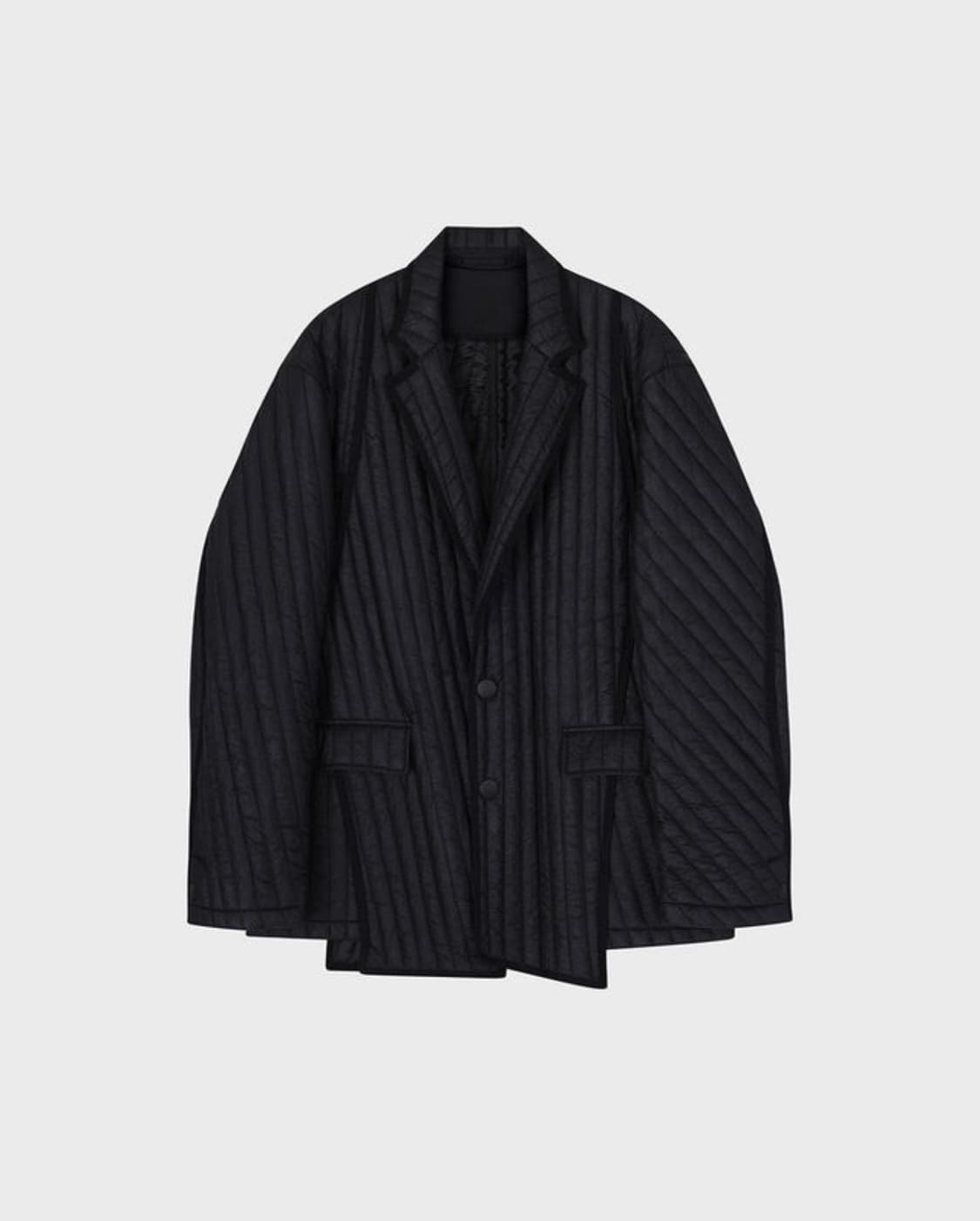 송지오X엘리엇에밀 콜라보 퀼팅 자켓,와이드팬츠 상품이미지1