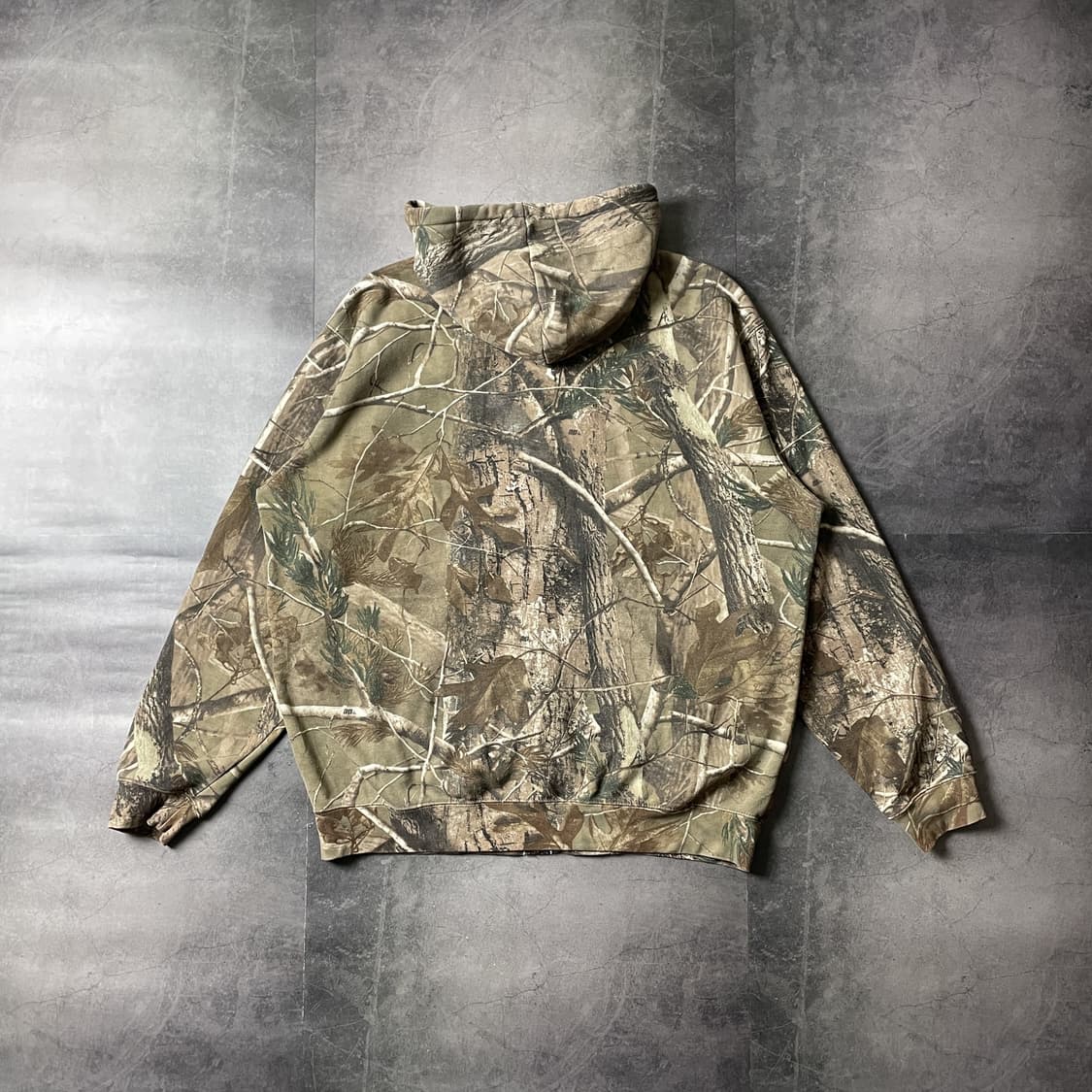 CARHARTT 칼하트 빈티지 카키 패턴 밀리터리 후드집업 A00435 상품이미지5