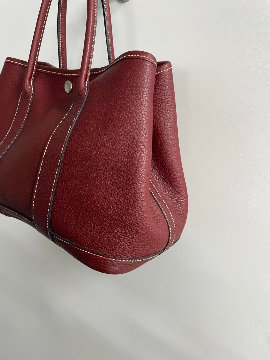 에르메스 가든파티 30 보르도컬러 토트백(K) 상품이미지3