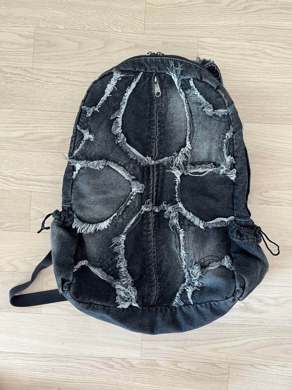 Washed Denim Turtle Backpack 상품이미지2