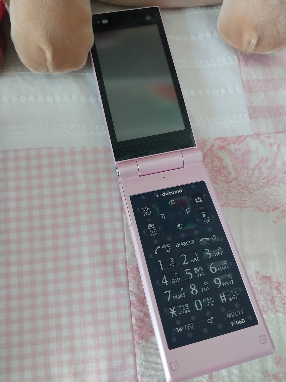 도코모 목업 프리쿠라 폴더폰 상품이미지2