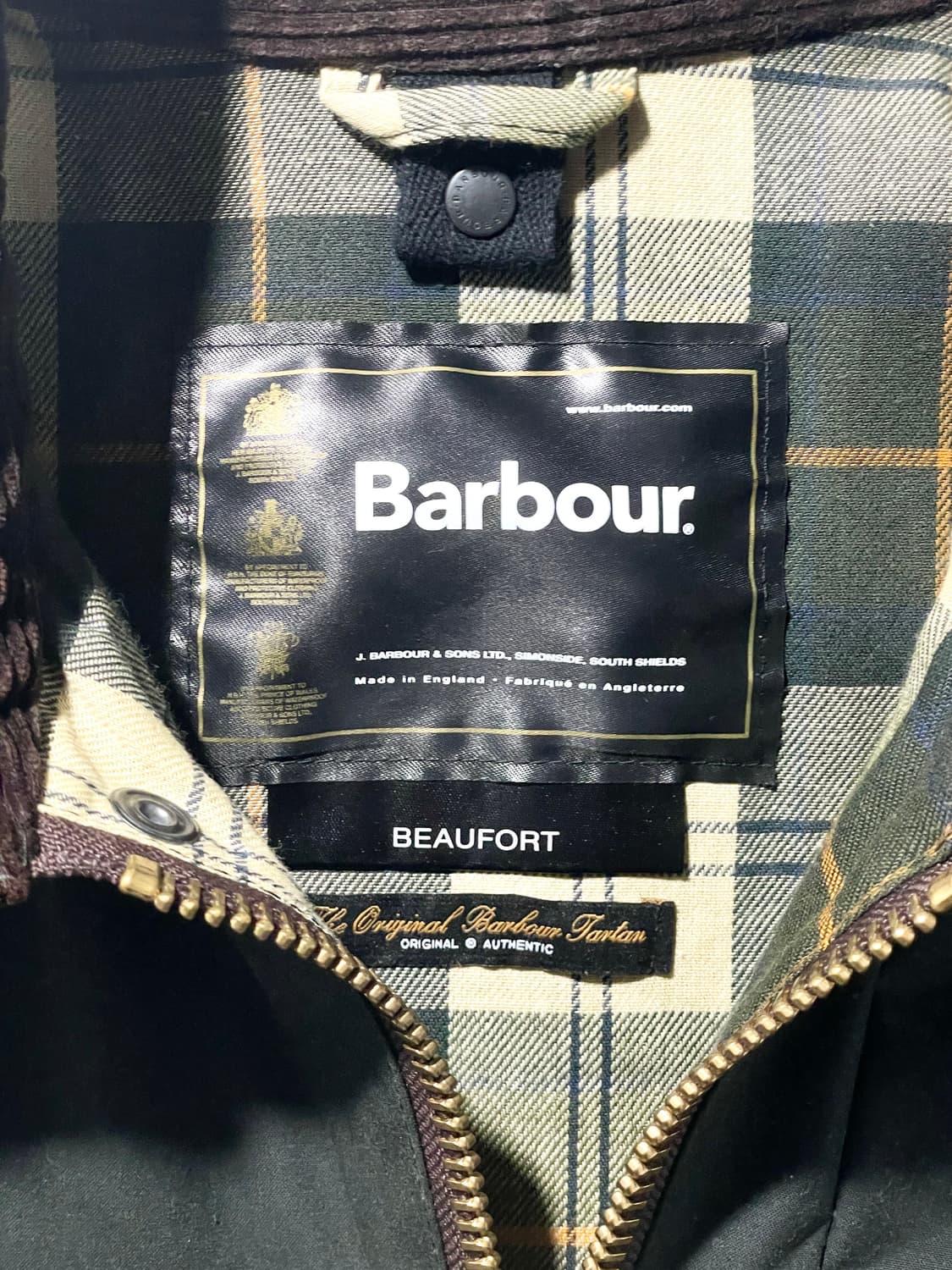 Barbour Beaufort (Waxed) 상품이미지4