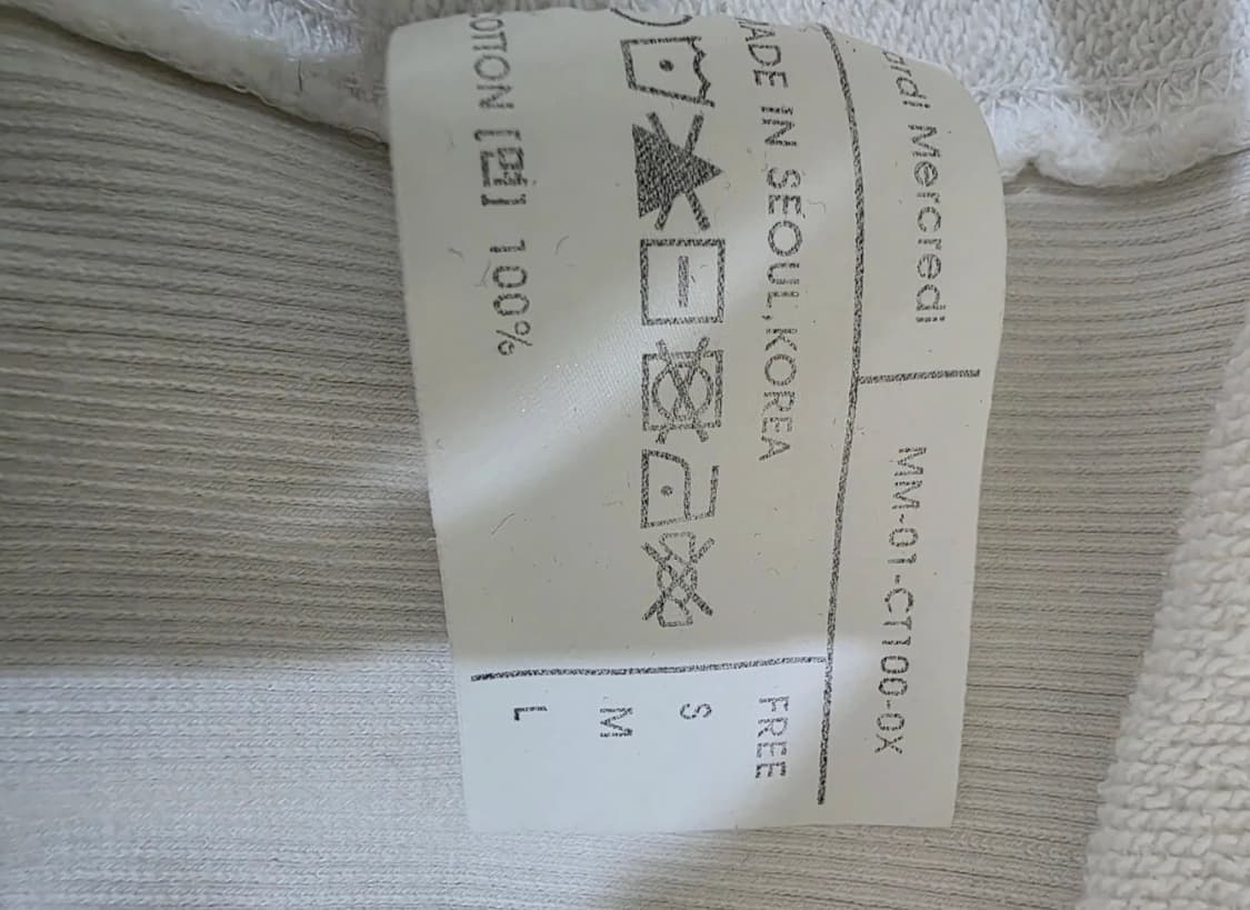 마르디 메크르디 플라워 맨투맨 상품이미지8