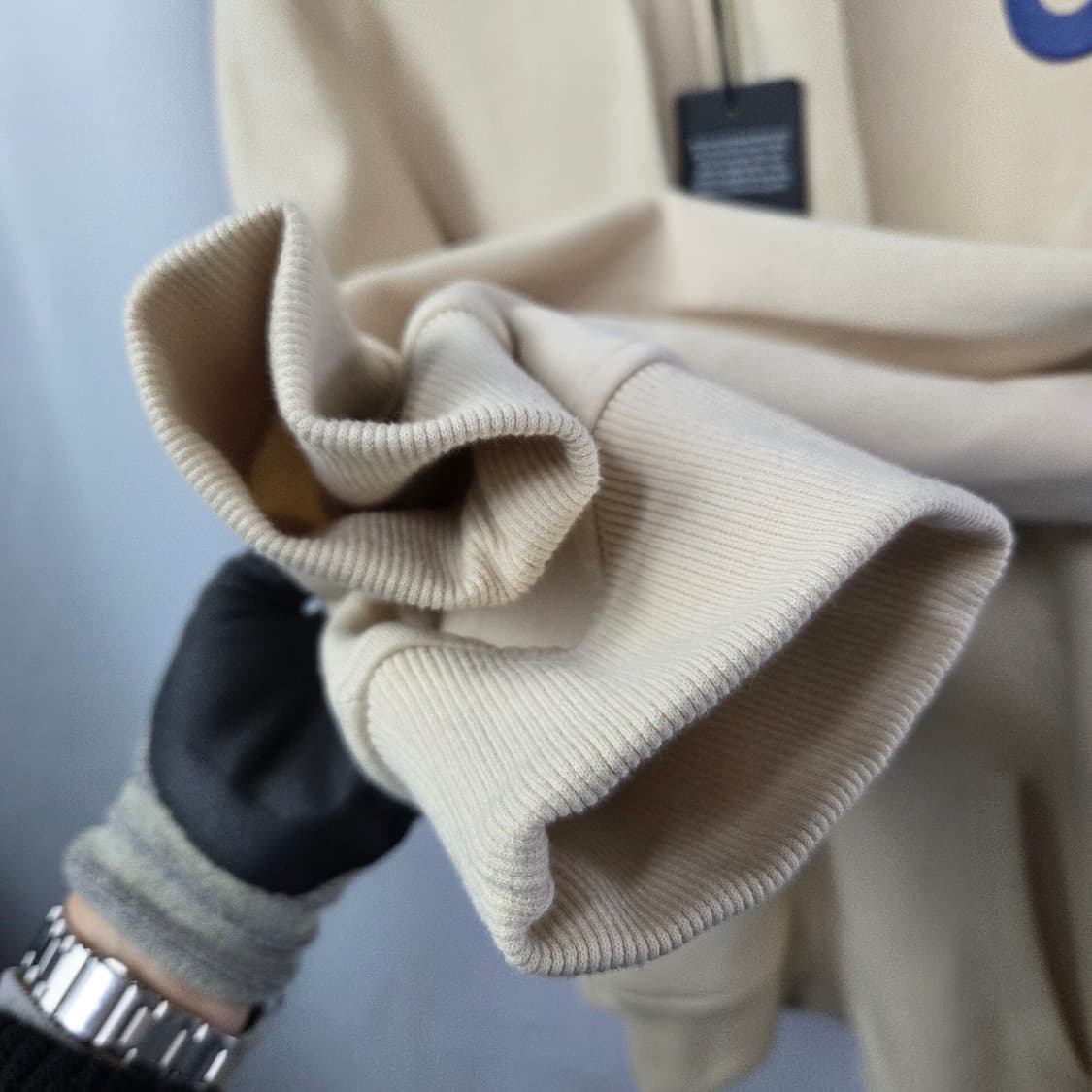 남77 트루릴리전 새상품 기모 후드 집업 상품이미지4