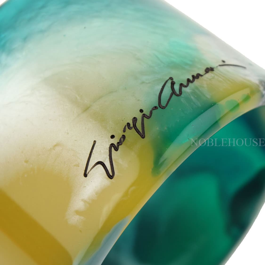 알마니 그린멀티 블랙로고 뱅글 팔찌 상품이미지4