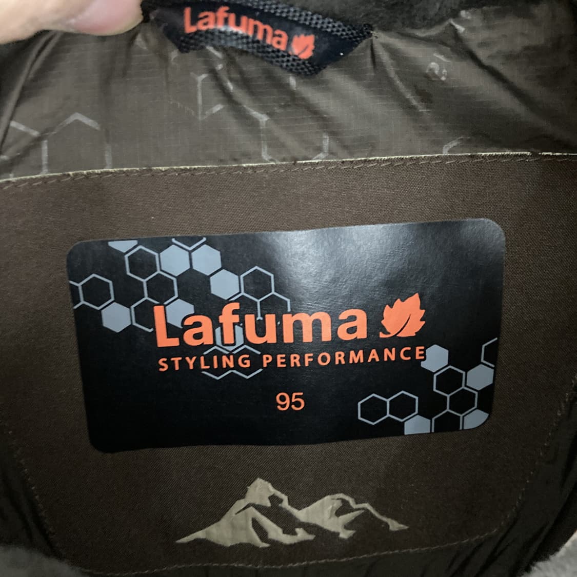 라푸마 여성구스다운패딩자켓 브라운 95  상품이미지4