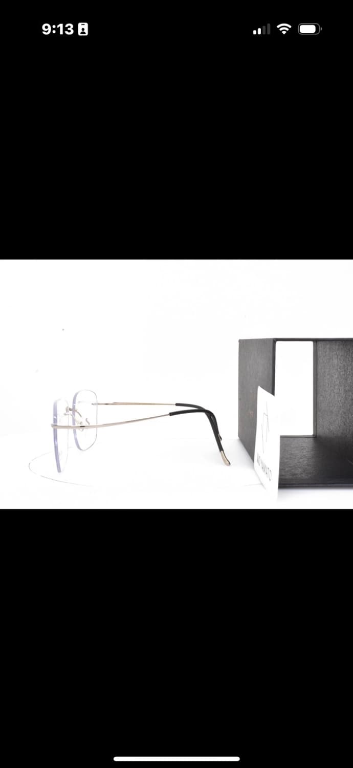 키오야마토 Kio Yamato 티타늄 무테안경 미착용 새상품  상품이미지9