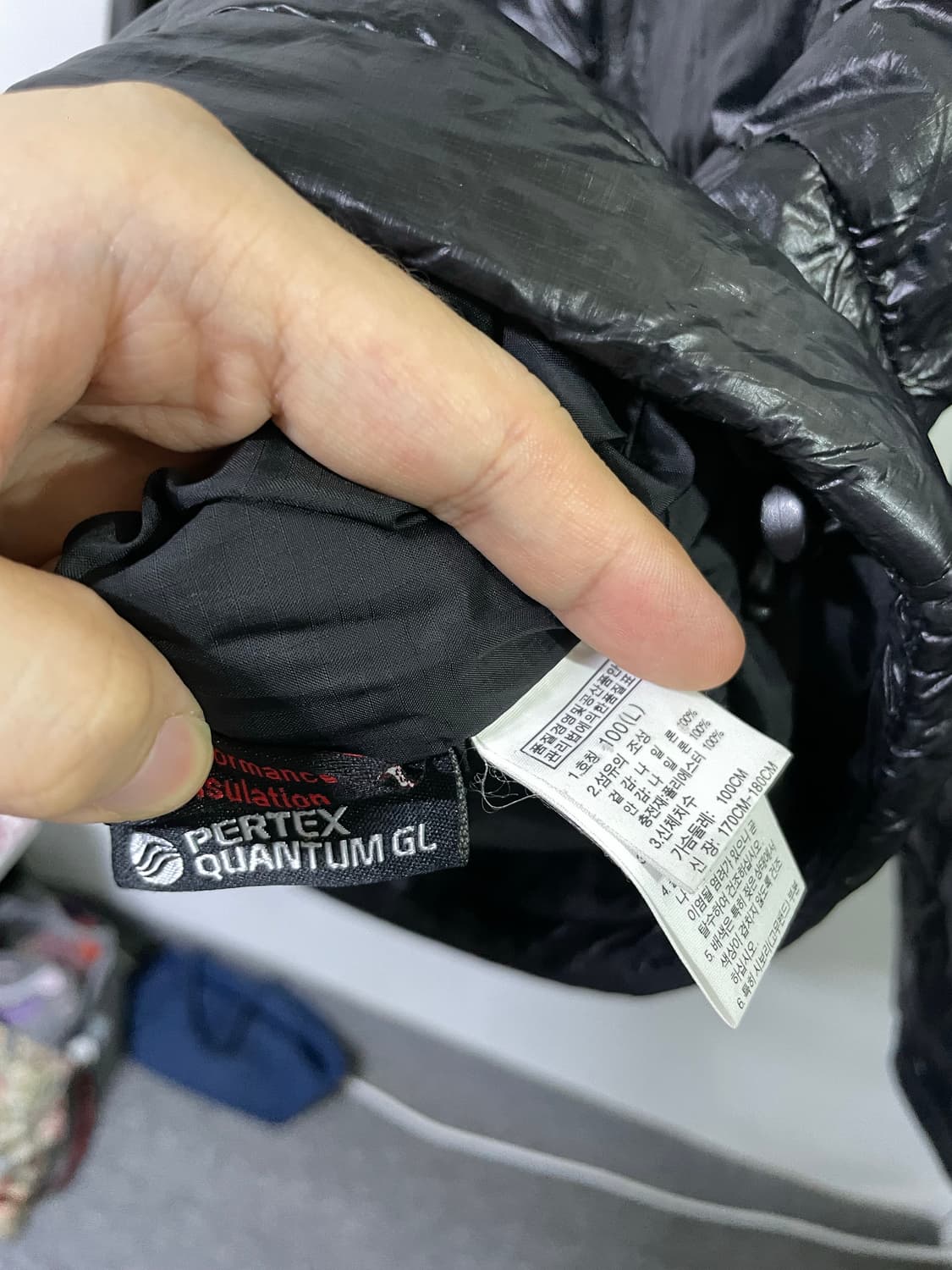 노스페이스 퍼텍스 경량패딩 자켓 미드레이어 자켓 기능성 100 사이즈 상품이미지8