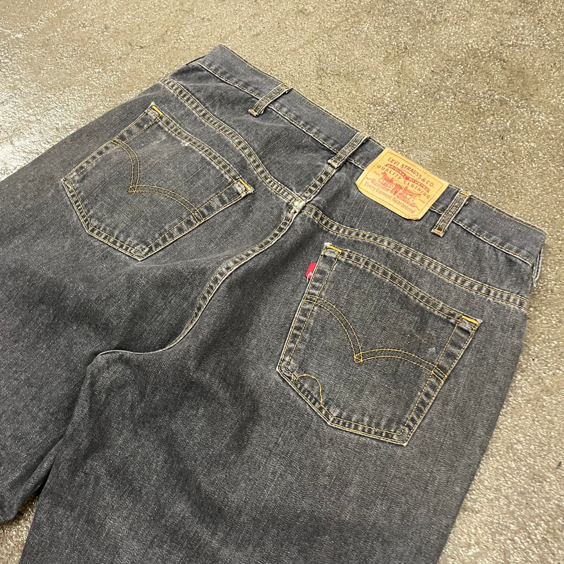 90s Levis528 루즈핏 데님 팬츠 (35”) 상품이미지5