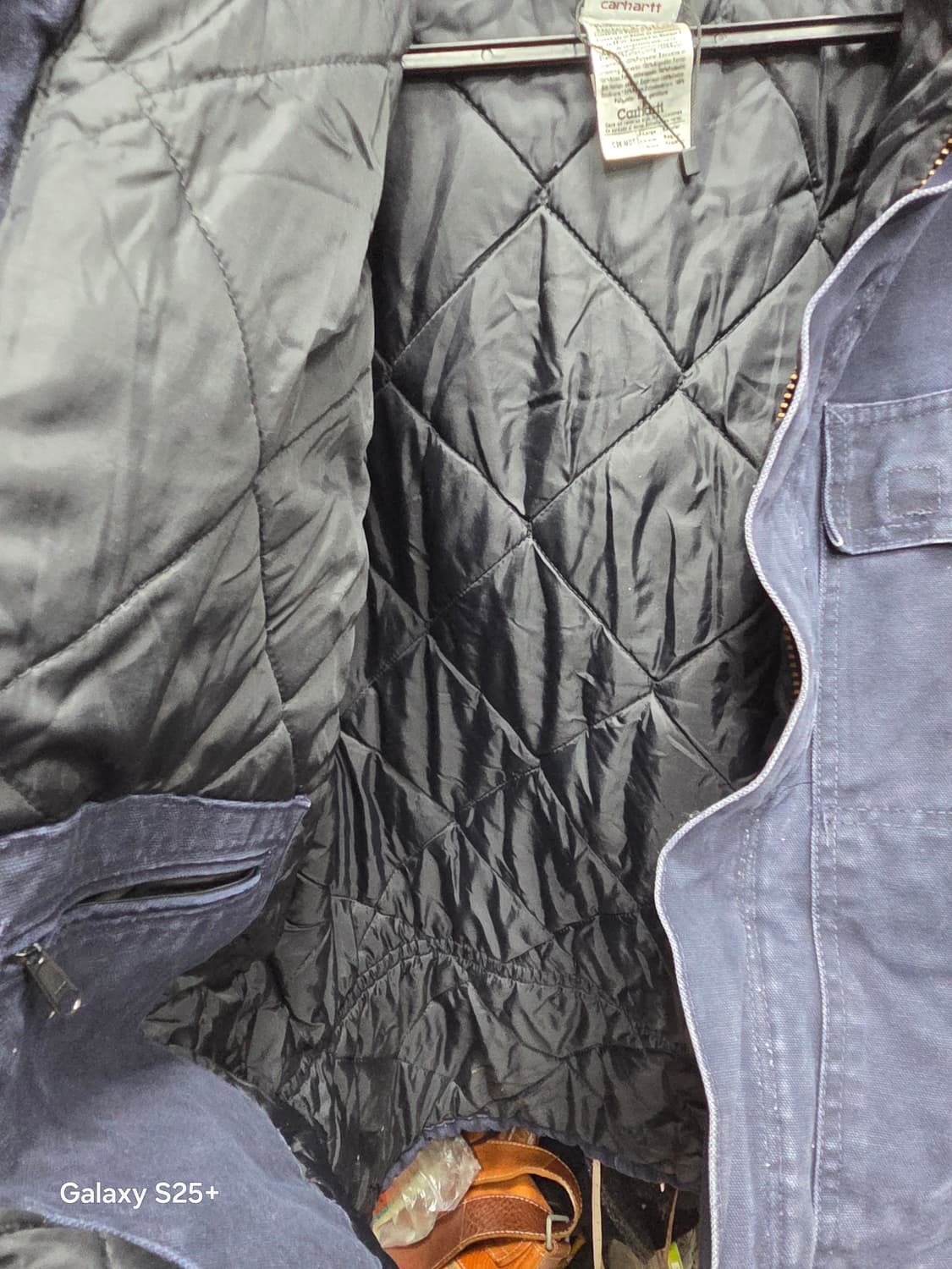 칼하트  워크  네이비   자켓 상품이미지5