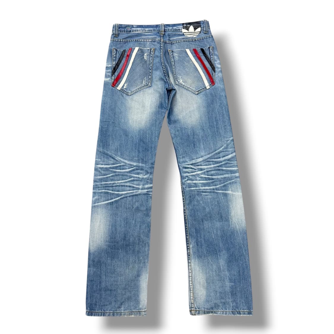 아디다스 x 디젤 데미지 워싱 데님 롱팬츠 상품이미지2