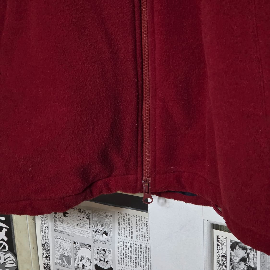 JPN 컨버스 누빔 플리스 투웨이 후드집업 상품이미지5