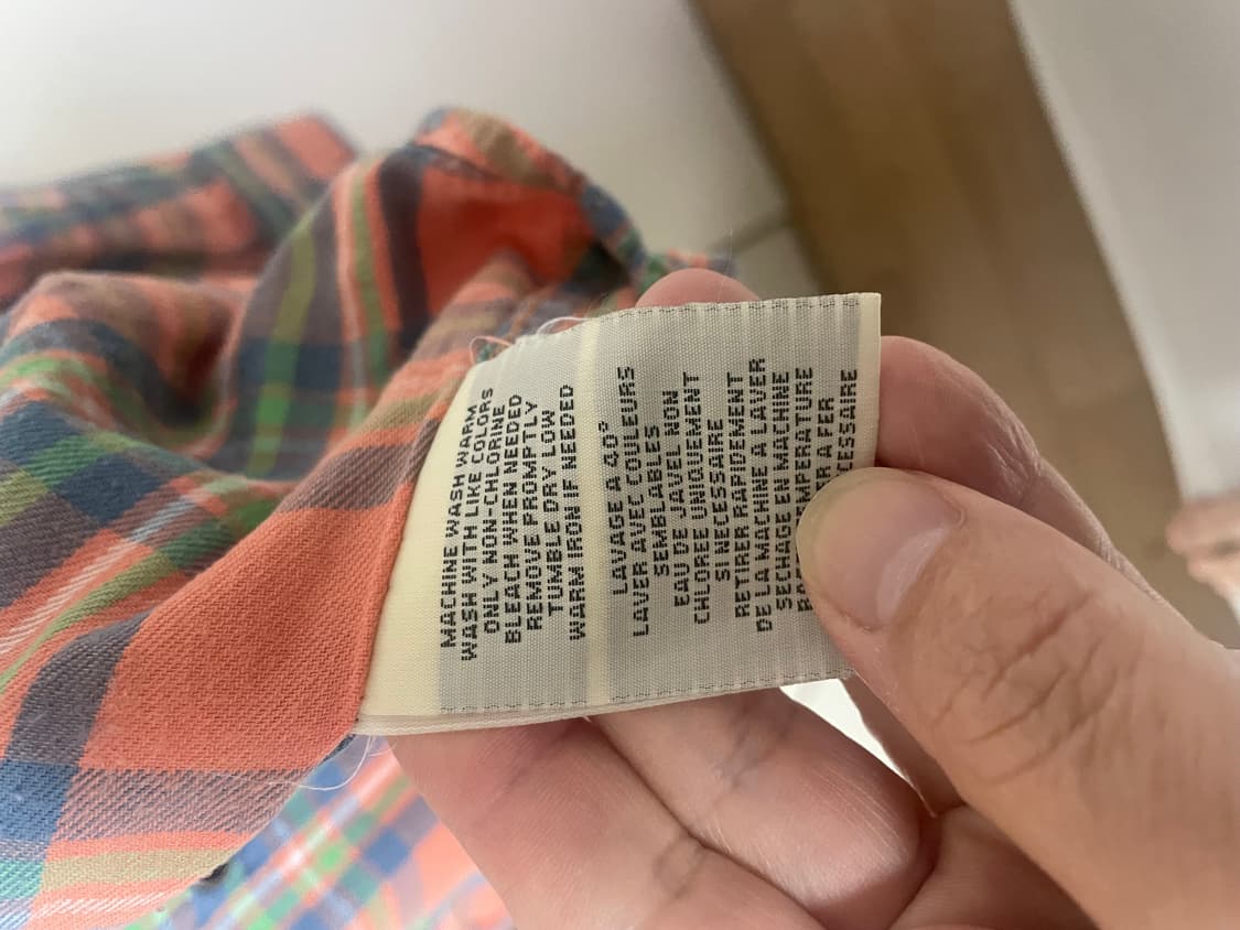 폴로 라프로렌 플란넬 웨스턴 셔츠 S 상품이미지5