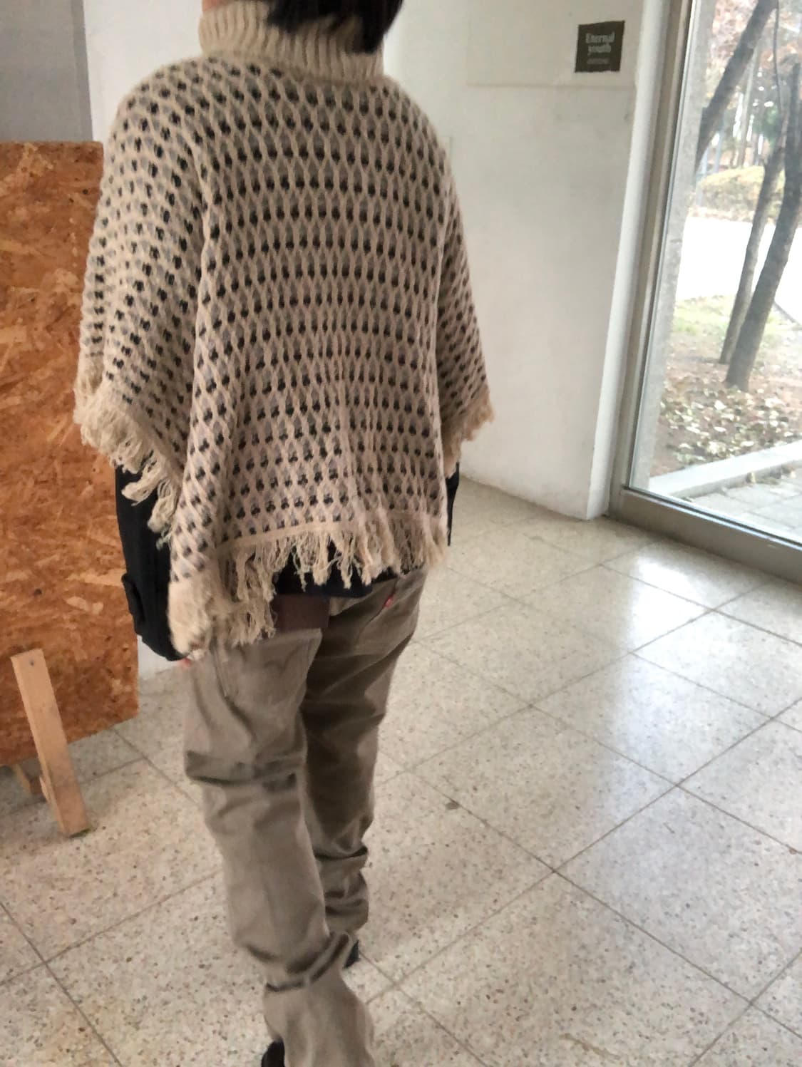 fringe cape knit  상품이미지5