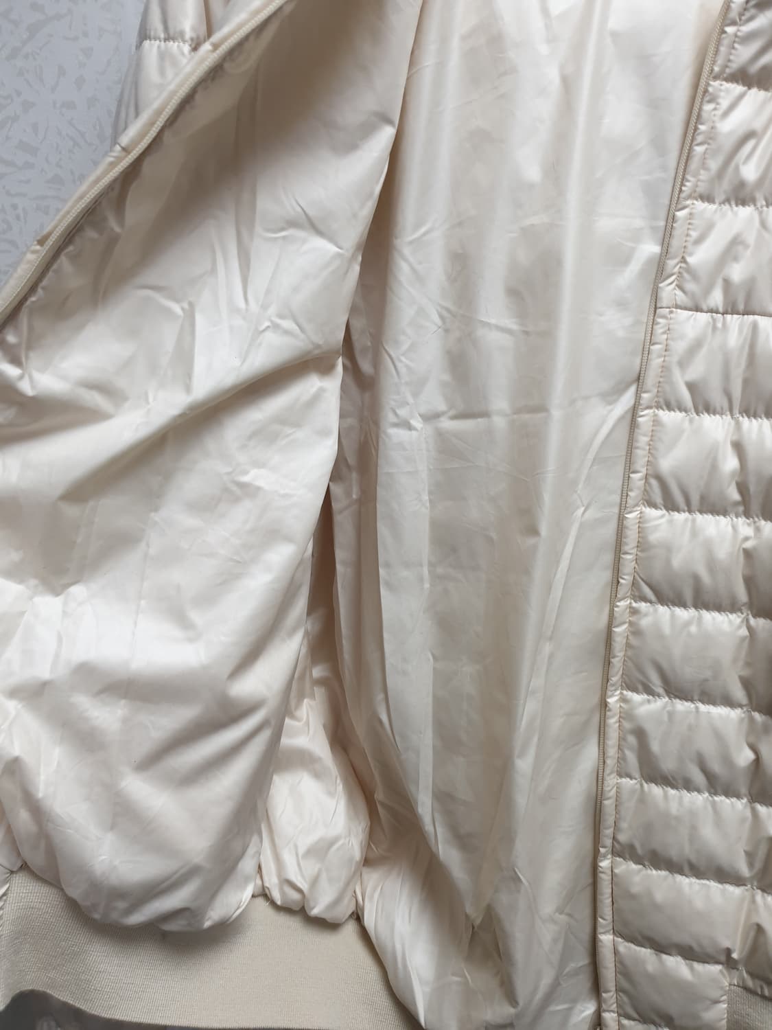 [55~66] 타임 아이보리 후드 구스경량패딩 상품이미지7