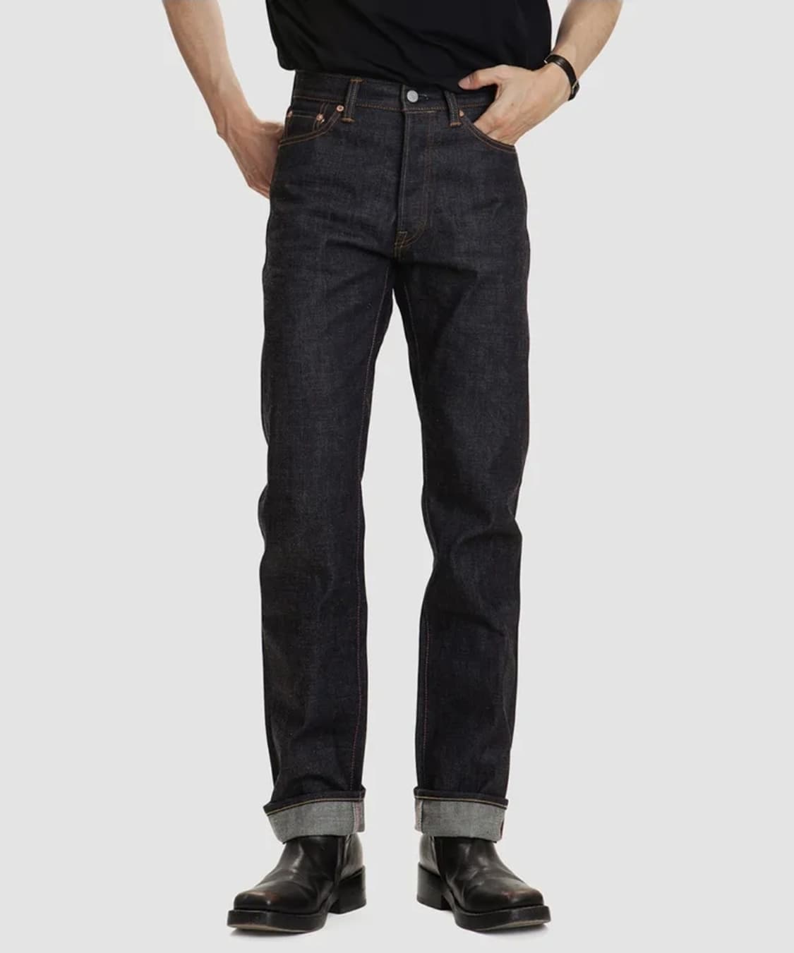 모드나인 모모타로 데님 팬츠 상품이미지1