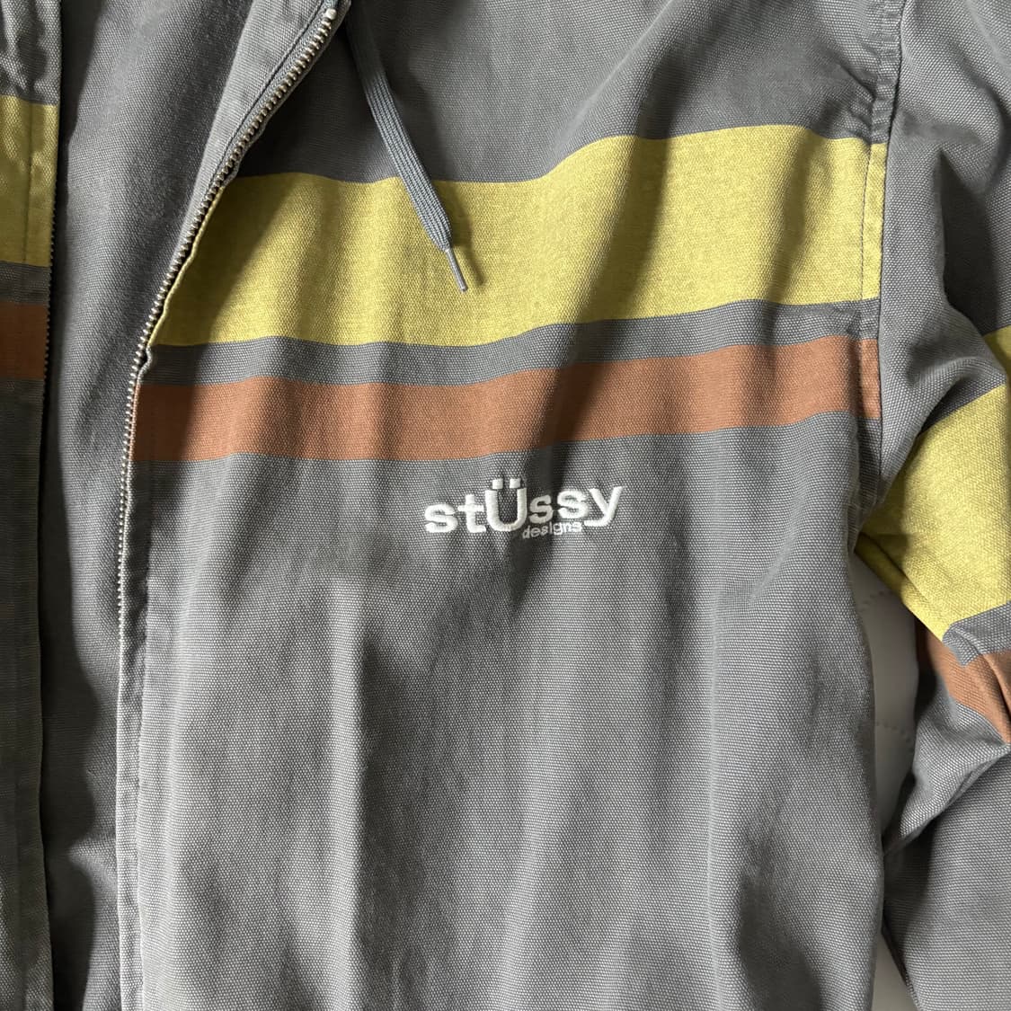 Stussy - Stripe Hood Jacket 상품이미지1