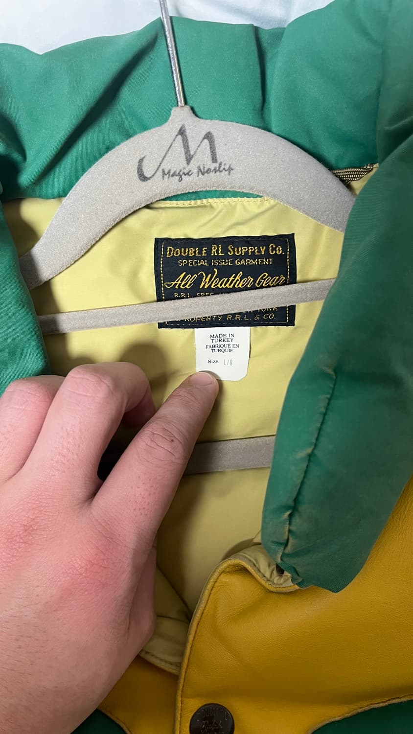 RRL 웨스턴 패딩 베스트 L 상품이미지4