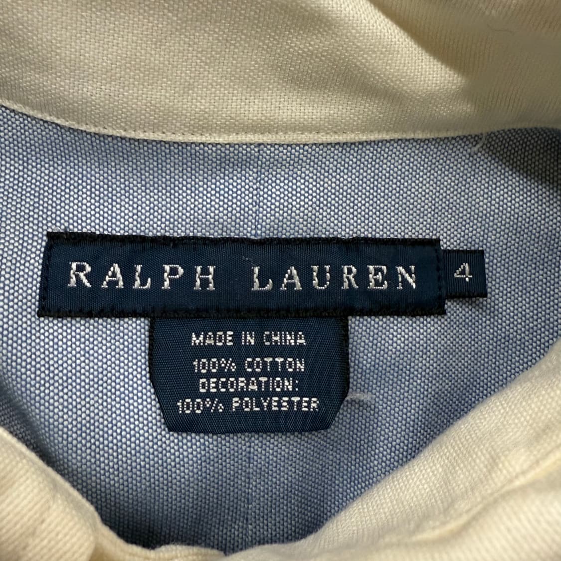 [정품/4] 폴로 랄프로렌  머서 클래식 셔츠 블루 b17 상품이미지5
