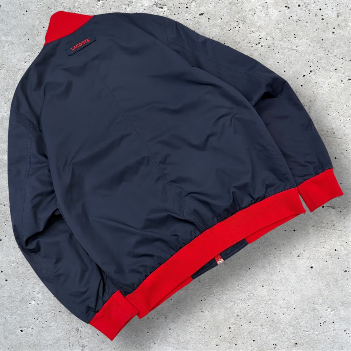 [105] 라코스테 네이비 사이드라인 바람막이 자켓 D200 상품이미지2