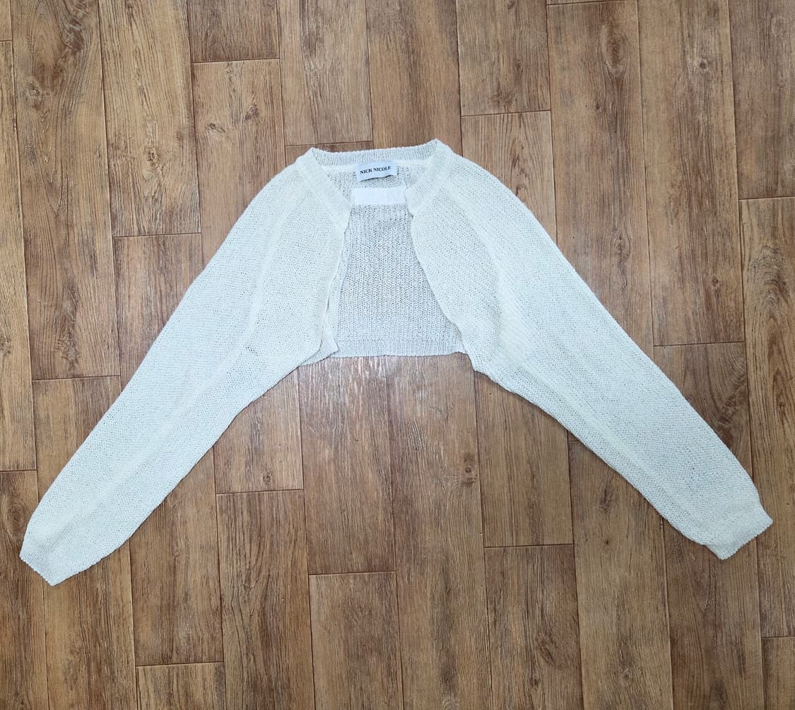 닉앤니콜(NICK NICOLE) 볼레노 니트탑 가디건 프리사이즈 상품이미지5