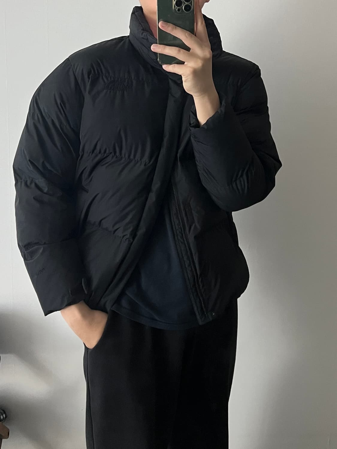 노스페이스 화이트라벨 리버턴 패딩점퍼 L 상품이미지8