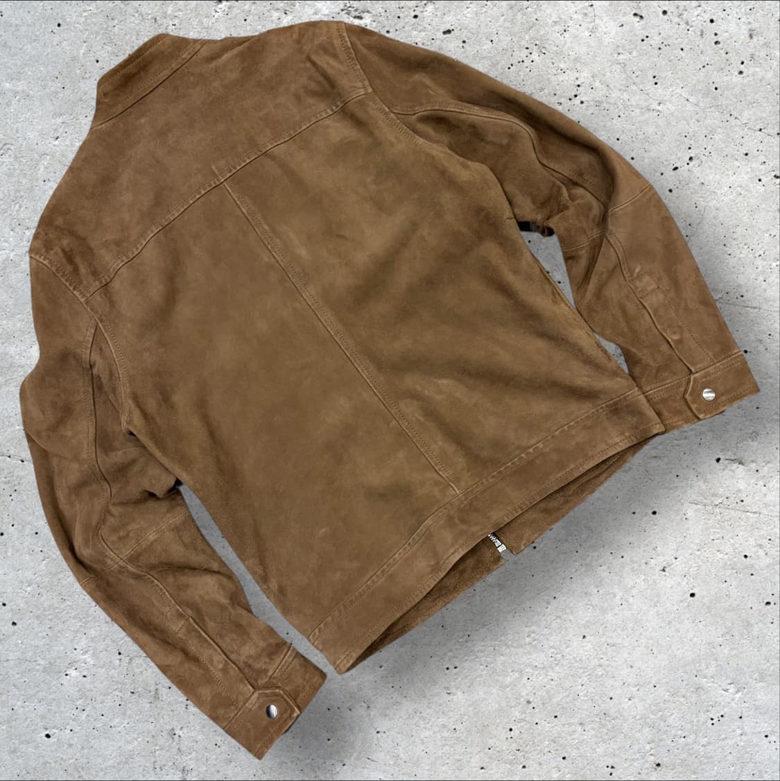 [M] 바나나리퍼블릭 브라운 스웨이드 양가죽 자켓 B681 상품이미지2