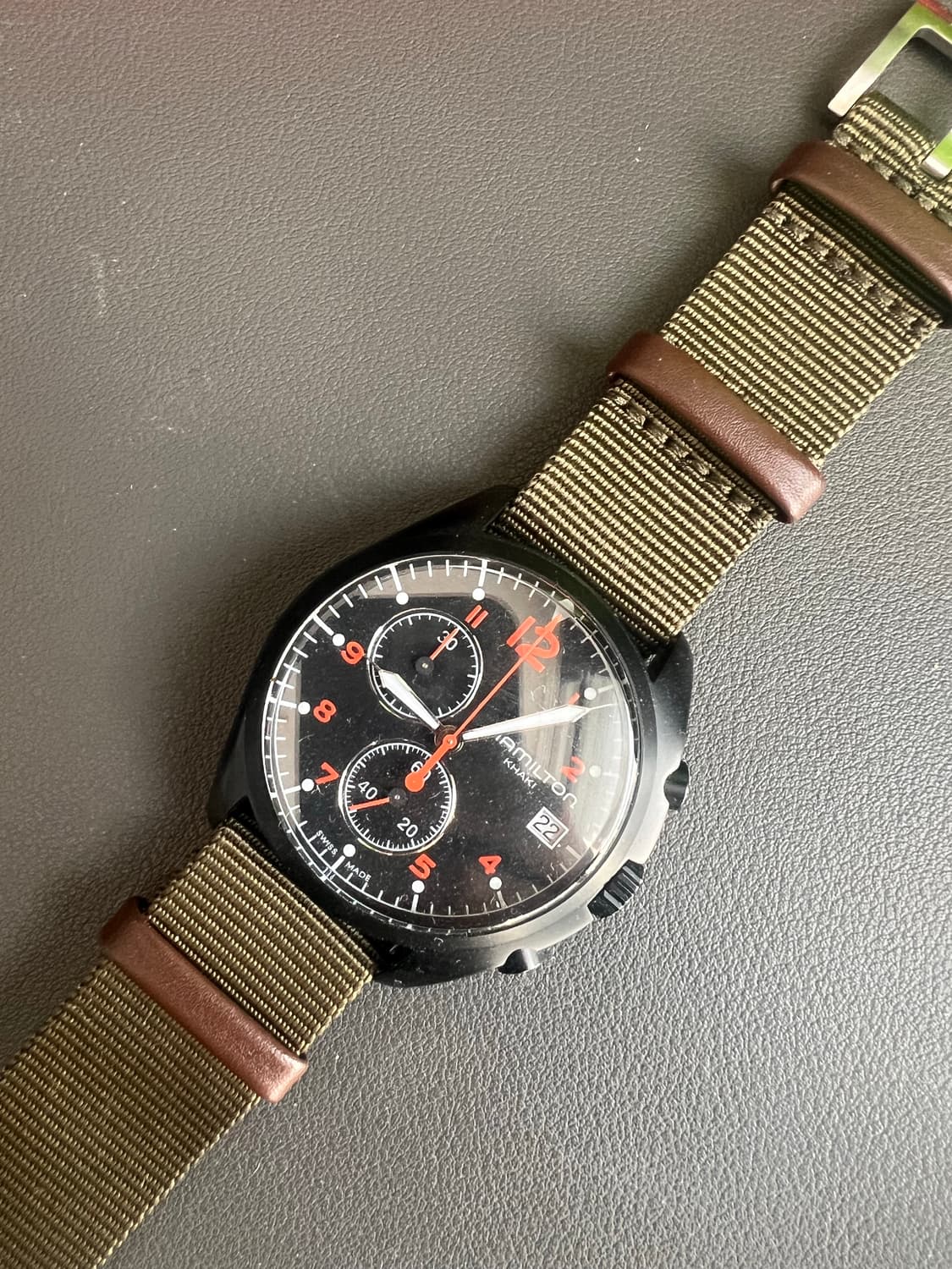 해밀턴 카키 에비에이션 상품이미지2