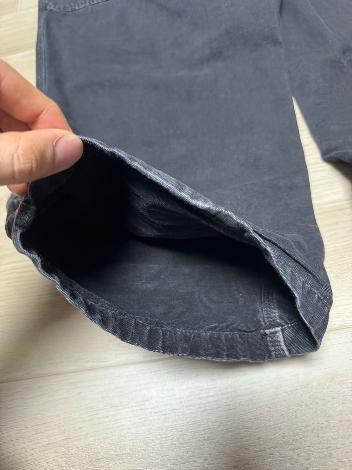 [XL] 칼하트wip og 싱글니 블랙스톤워시드 상품이미지5