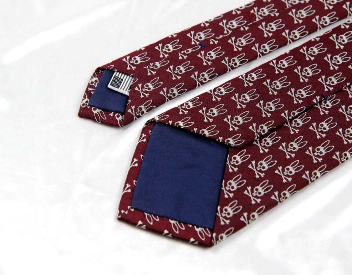 사이코 버니 8.3cm A+등급 남자 명품 넥타이 상품이미지4