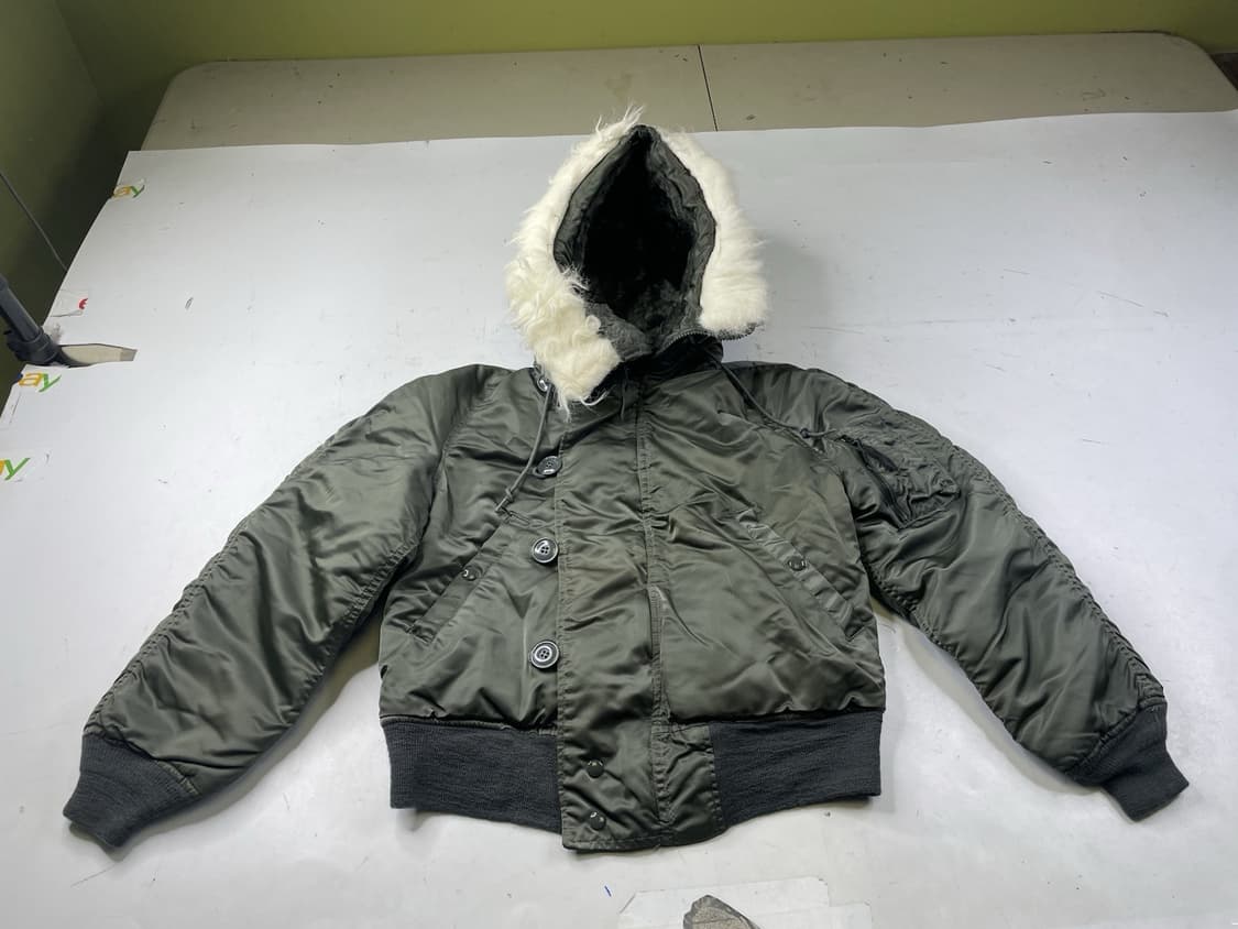 80s 알파 인더스트리 N-2B 헤비 플라잉 자켓 상품이미지1