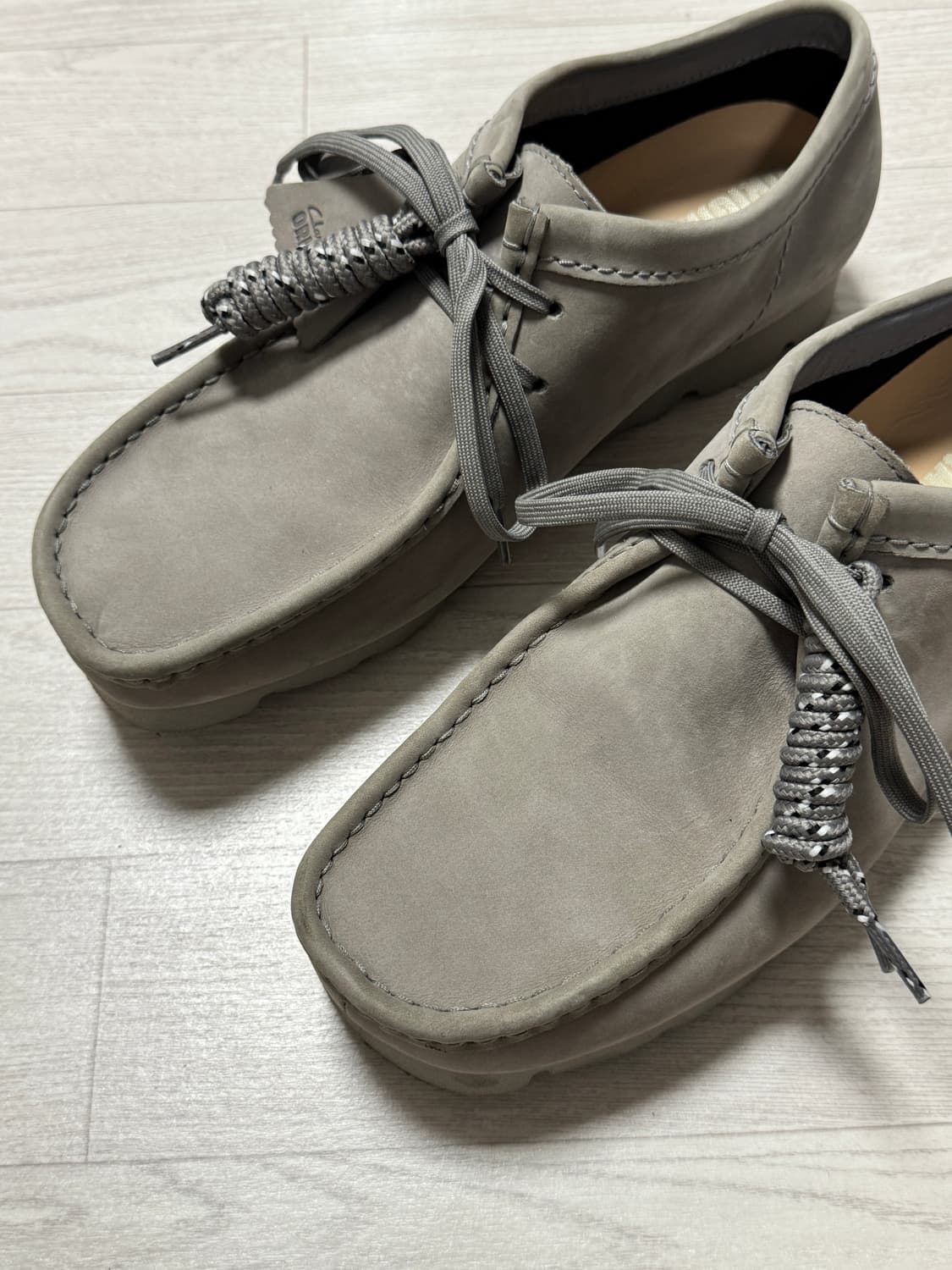 클락스 왈라비 GTX 그레이 누벅 270 상품이미지3