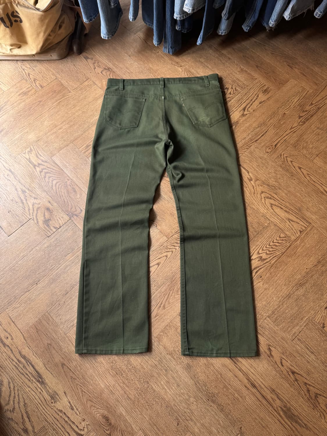 [38]90's 리바이스 STA-PREST 517 로커빌리 플레어 팬츠 상품이미지2