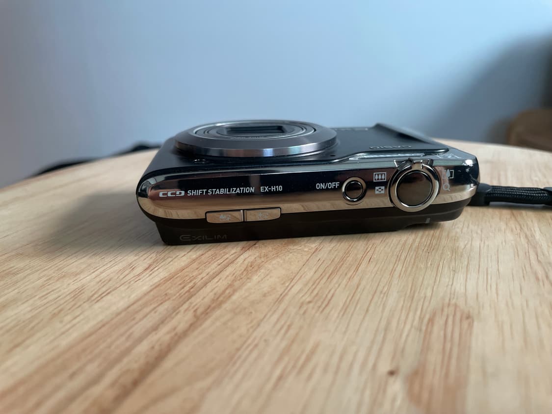 카시오 엑슬림 H10 블랙 EXILIM EX-H10 상품이미지3