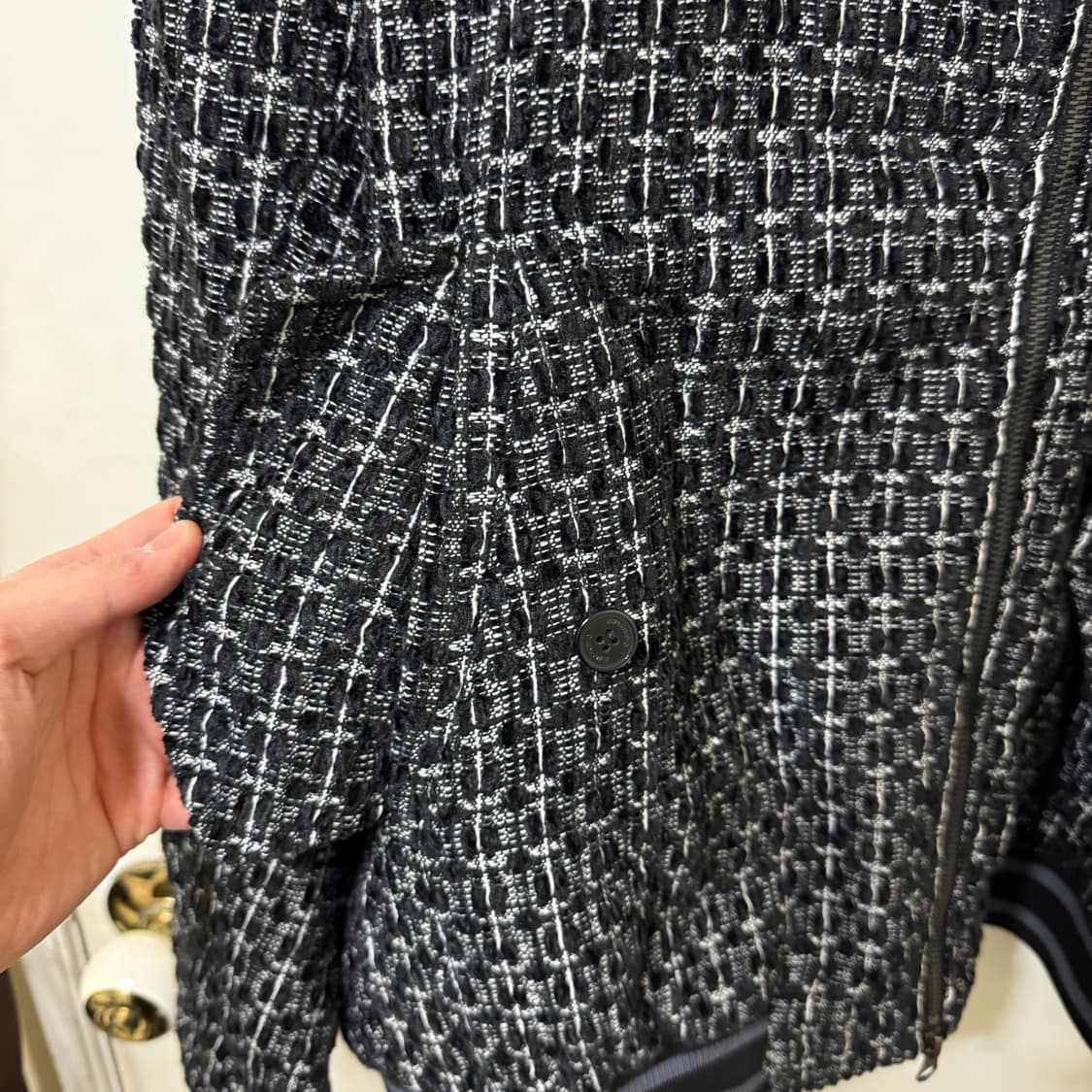 비바스튜디오 스트럭처 헤링본 자켓 L 상품이미지3