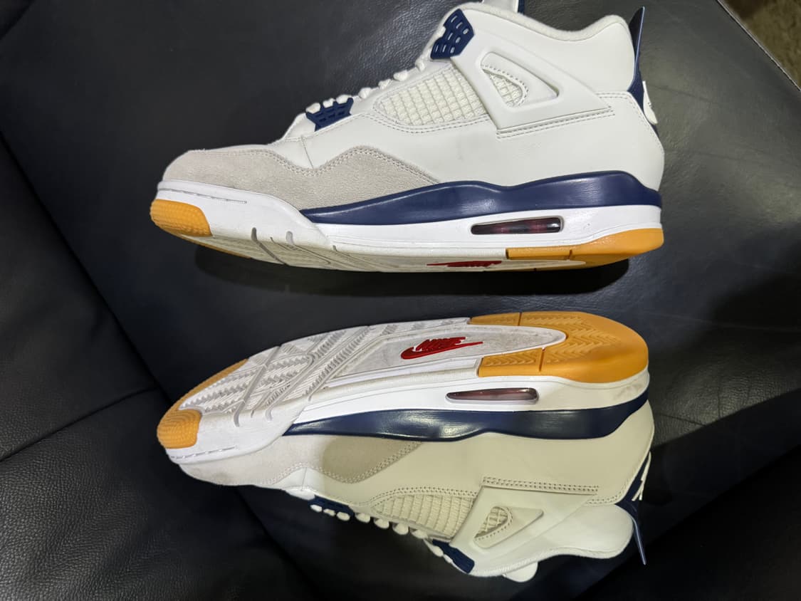 조던 4 x 나이키 SB 레트로 네이비 285사이즈 상품이미지8