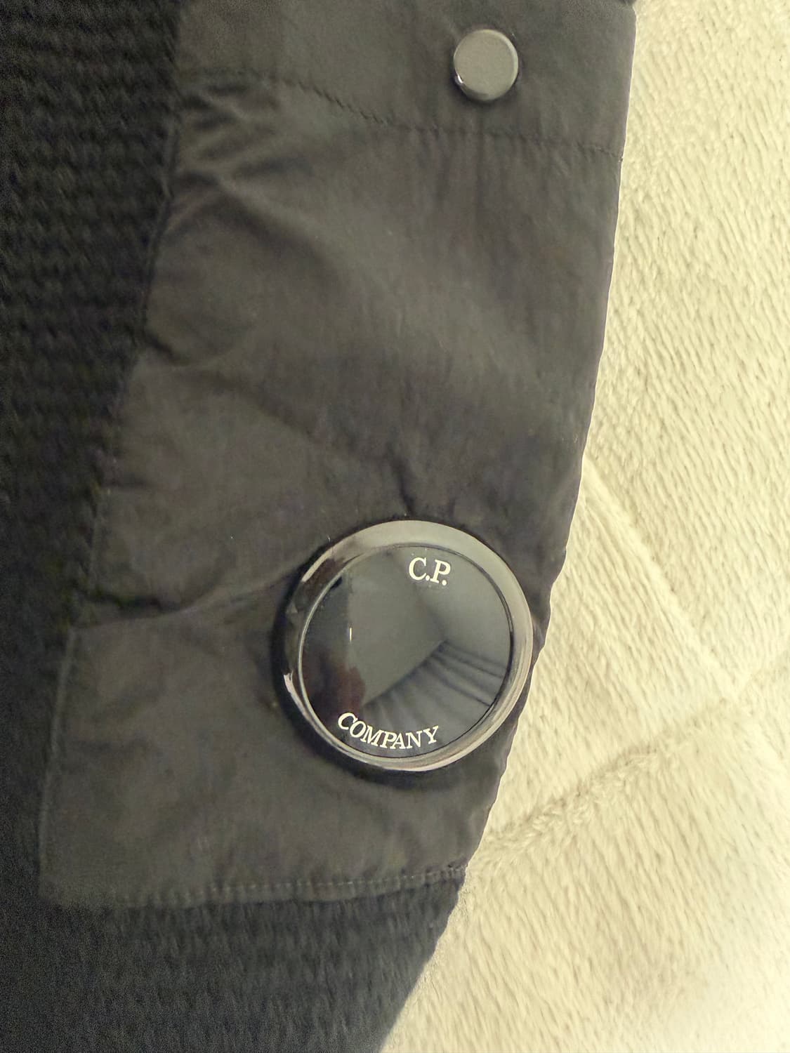 C.P. Company 니트 후드티 블랙 상품이미지3