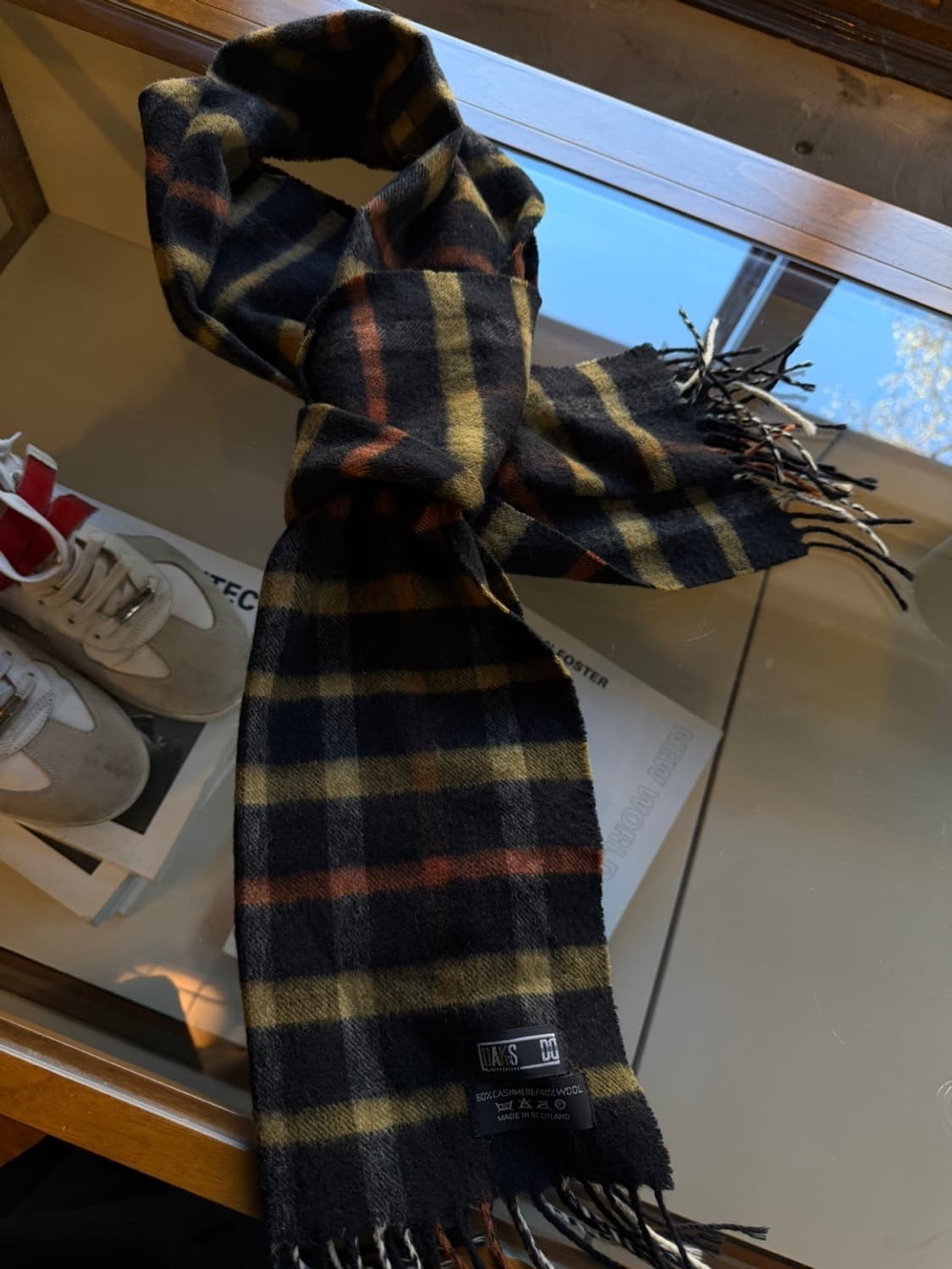 닥스 스코티쉬 메리노울 머플러 상품이미지1