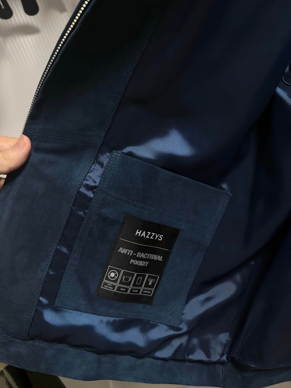 헤지스 스웨이드 트러커 자켓 상품이미지5