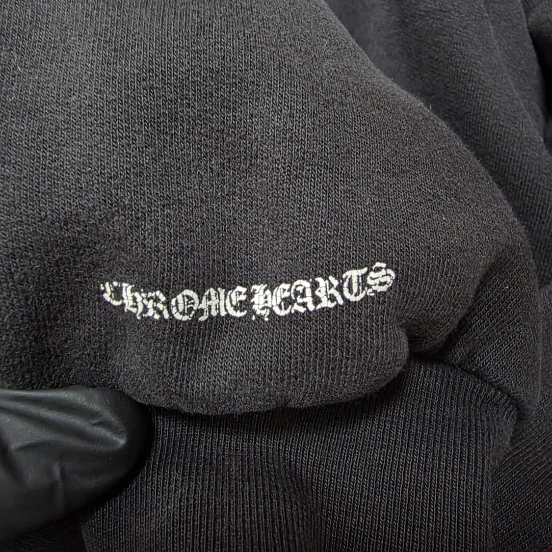 크롬하츠 레드 홀스슈 세메터리 헤비웨이트 후드집업 L  상품이미지5