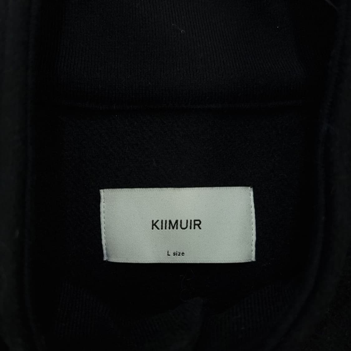 [키뮤어] 오버핏 모직 바라쿠타 블루종 자켓 블랙 M19052 상품이미지8